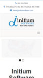 Mobile Screenshot of initiumsoftware.com
